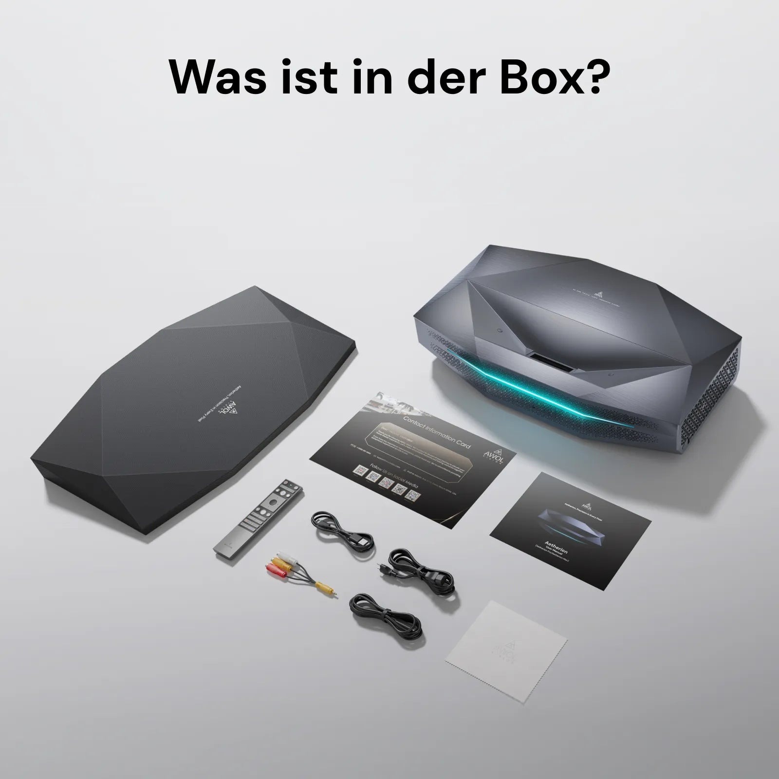 Home Cinema Laser Projector - AWOL Aetherion Pro Dolby Vision 4Kレーザーホームシネマプロジェクター