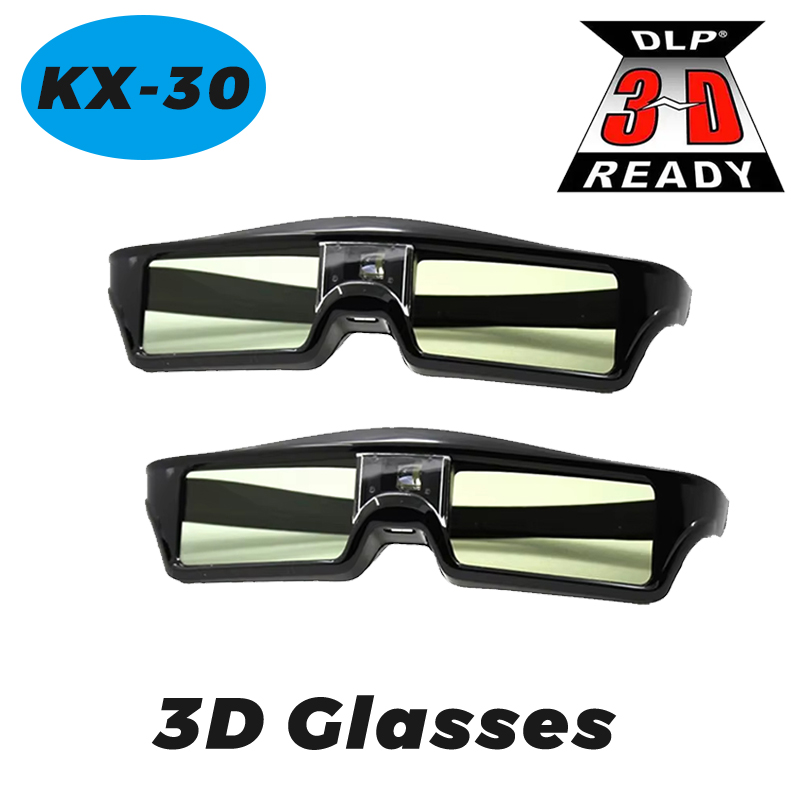 Home Cinema Glasses - 1/2 個 KX-30 3D メガネ DLP-LINK