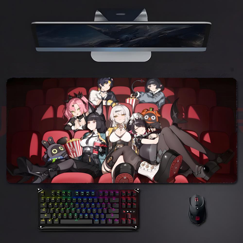 Home Cinema Gaming - アニメマウスパッド ゲーマーXXLキーボードテーブルマット シネマアニメガールグループ マルチシーン オフィスゲーム ホームデスクマット