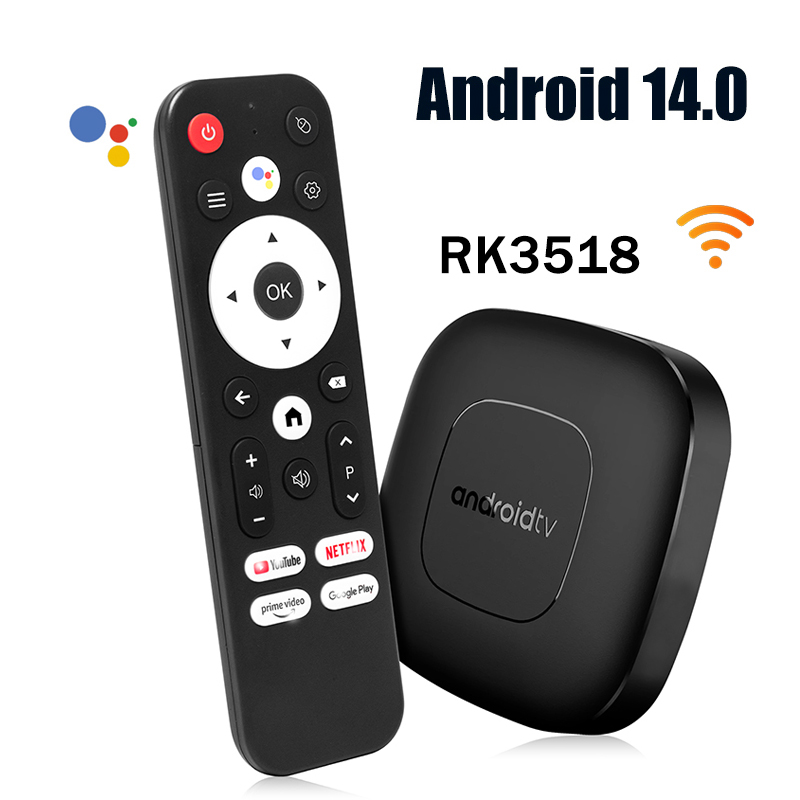 Home Cinema Media Player - スマートTVボックス Android 14.0 Wifi BT RK3518