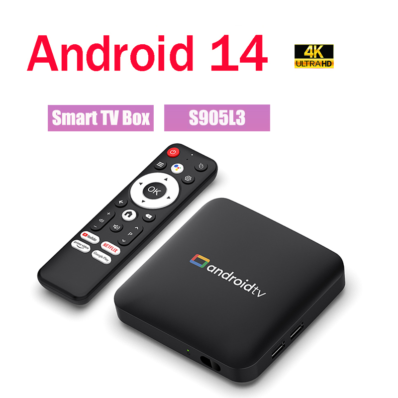 Home Cinema Media Player - 2026年セットトップボックス Android 14 S905L3 H96 MAX