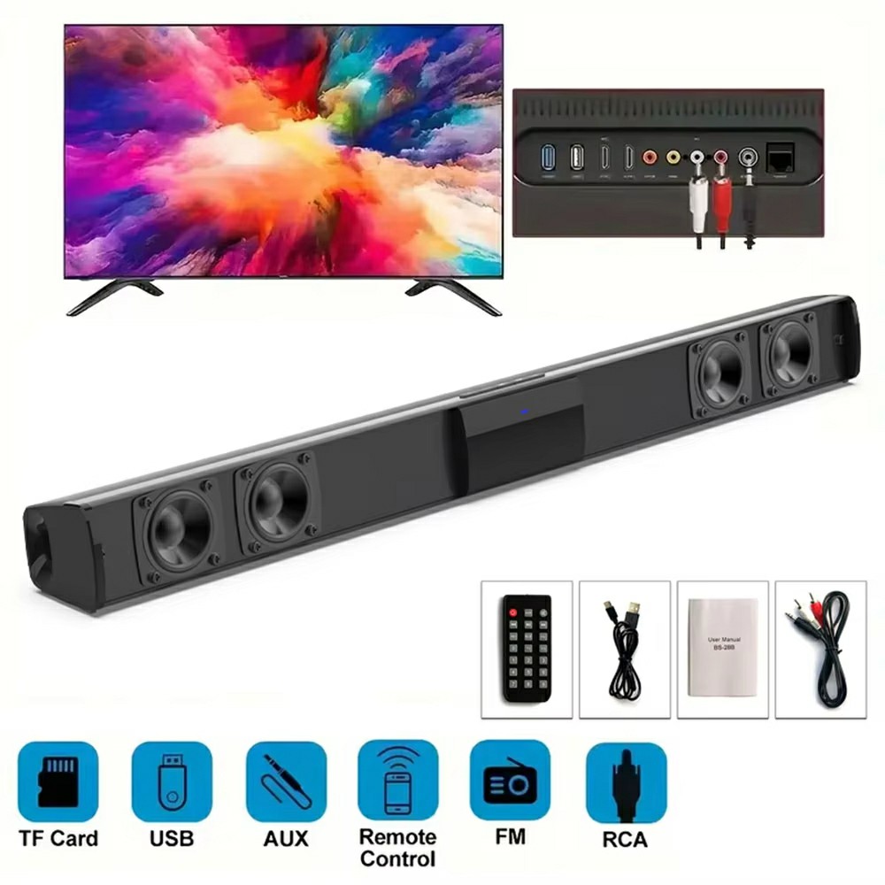 Home Cinema Pc - Bluetoothホームシアターサウンドシステム、コンピュータースピーカー、TVサウンドバーボックス、サブウーファー、ラジオ、ミュージックセンター、ブームボックス、列、3ディン