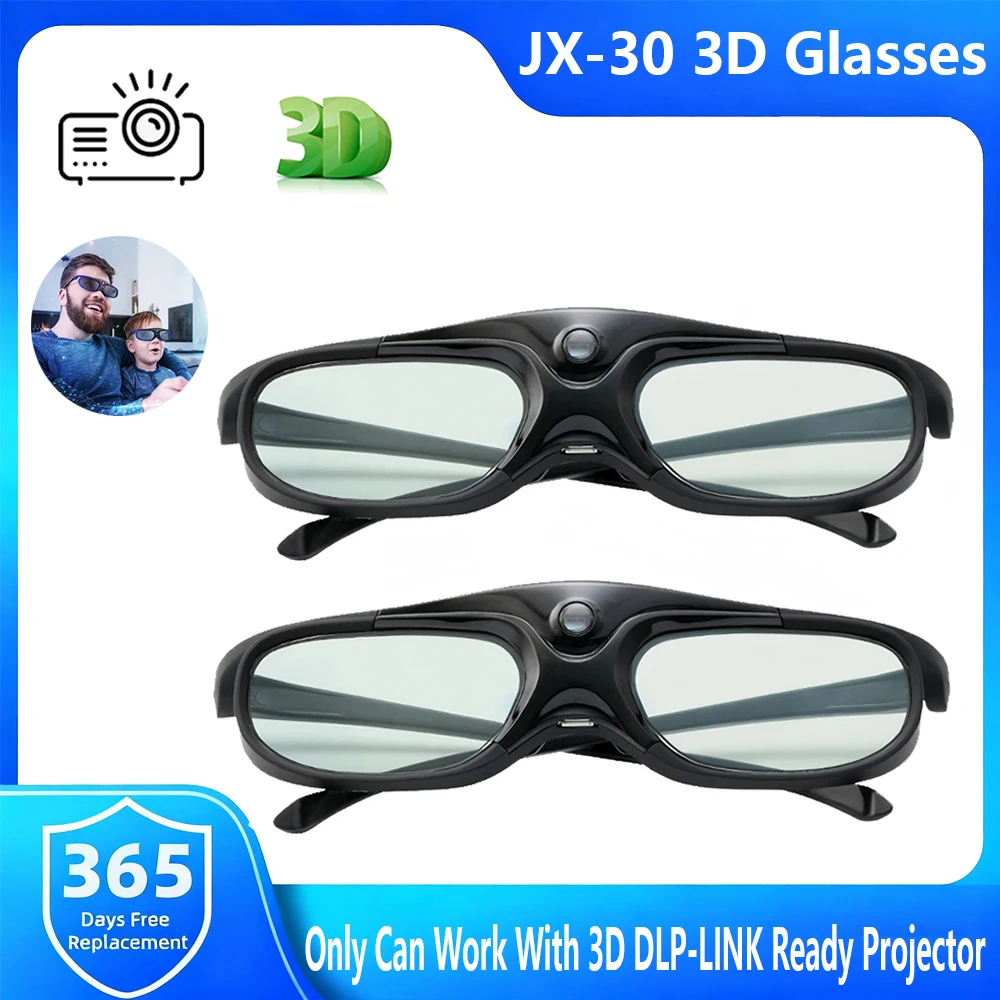 Home Cinema Glasses - JX-30 3Dメガネ アクティブシャッター 96-144HZ BenQ Acer
