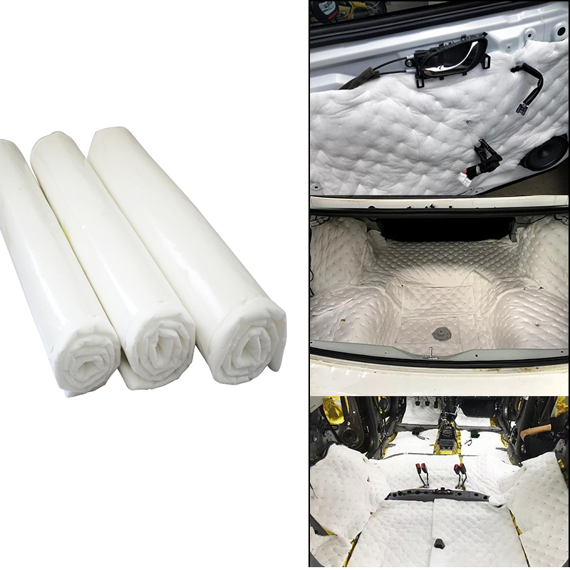 Noise Isolating Pad - 50X200cm 車のボンネットエンジンファイアウォールヒートマットデッドナーサウンドノイズプルーフ断熱フォーム