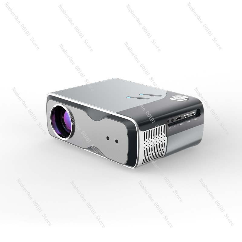 Home Cinema Compact - ポータブルホームプロジェクター、高解像度昼光直投影シネマデバイス、寝室用コンパクト映画館プロジェクター