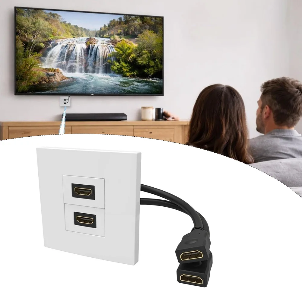 デュアルポートウォールプレート（ピグテールケーブル付き）シー - Home Cinema Gaming のレビューと価格