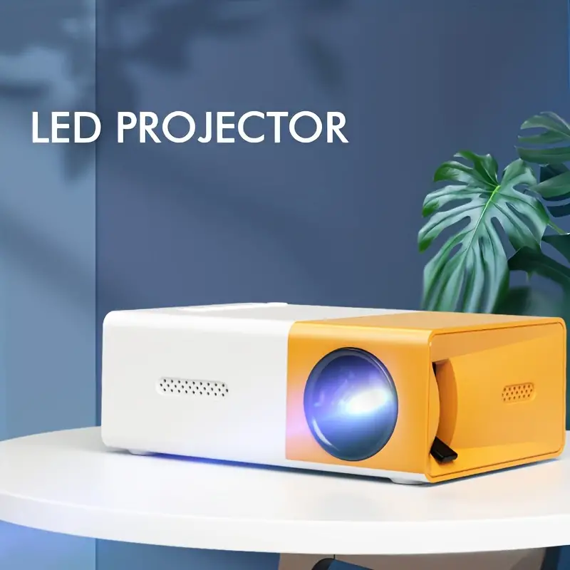 家庭用寝室の壁投影用超高画質プロジェクター、携帯電話画面投影 - Home Cinema Compact のレビューと価格