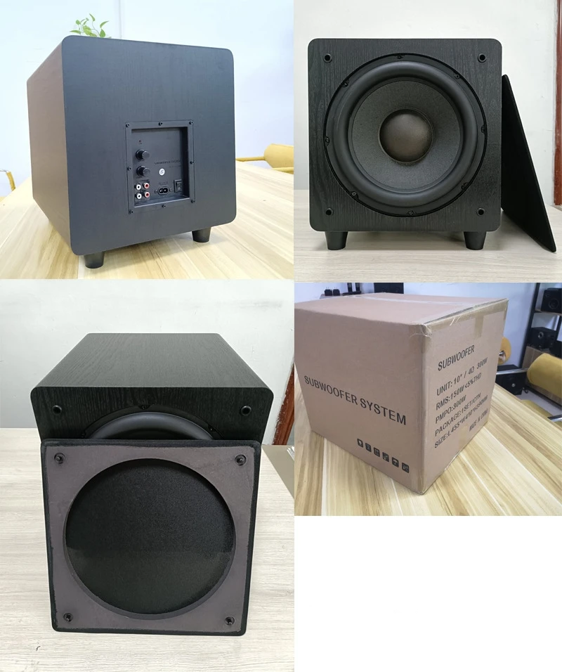 10 インチアクティブサブウーファースピーカーピーク 300 - Home Cinema Pc のレビューと価格