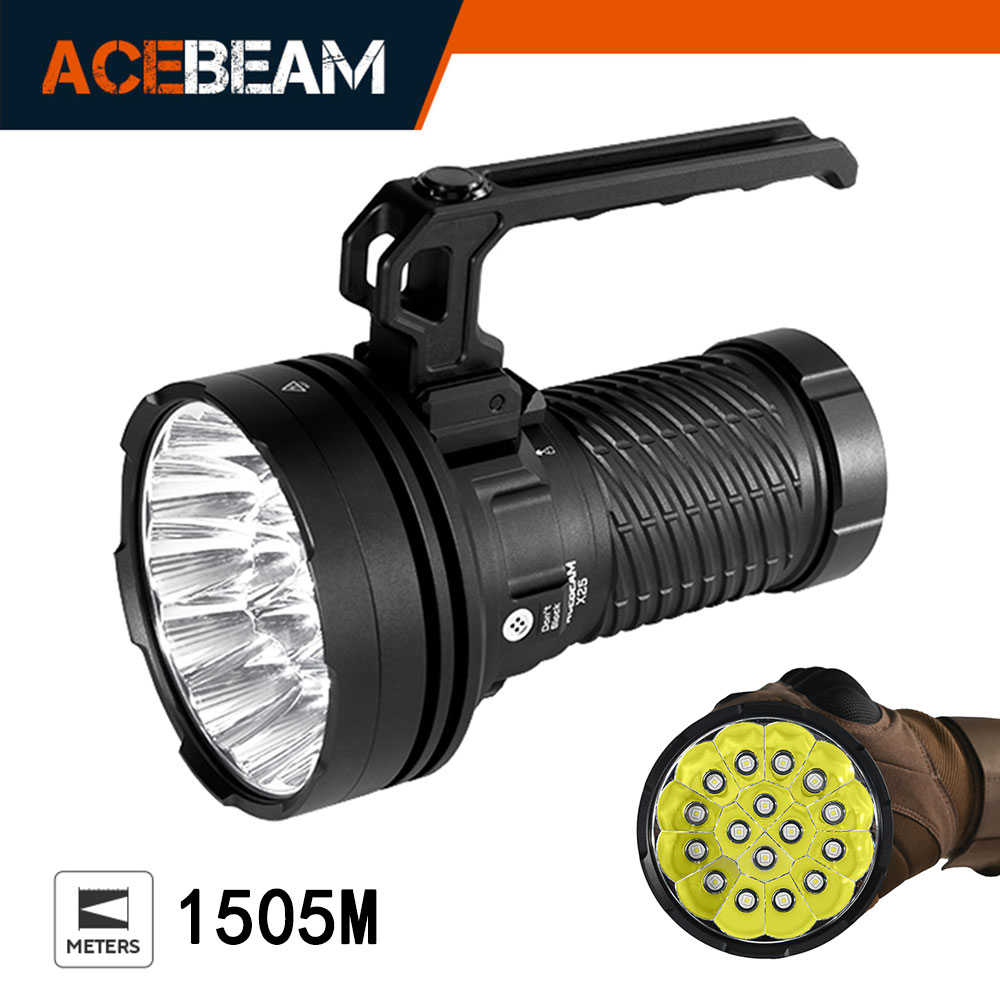 ACEBEAM X25 1505メートル照射距離 最大220 - Home Cinema Imax のレビューと価格