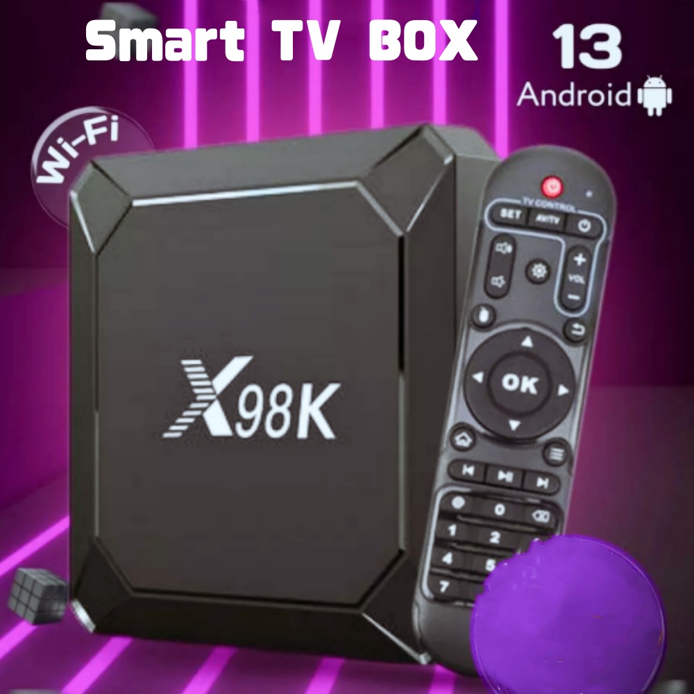 オリジナルX98K TVボックス Android13 RK3 - Home Cinema Quad のレビューと価格