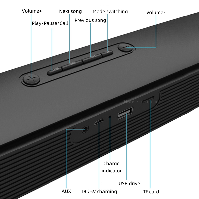 ホームサラウンドサウンドバー,Bluetooth,3.5mm - Home Cinema Pc のレビューと価格