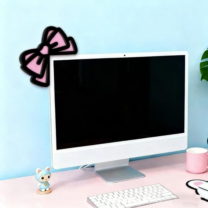 新しい 1/2 個木製ちょう結び PC アクセサリーかわいい - Home Cinema Pc のレビューと価格
