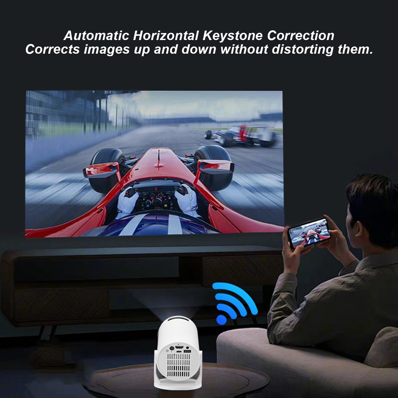 M5 8K Wifi 6 プロジェクター超高精細プロジェクタ - Home Cinema Gaming のレビューと価格