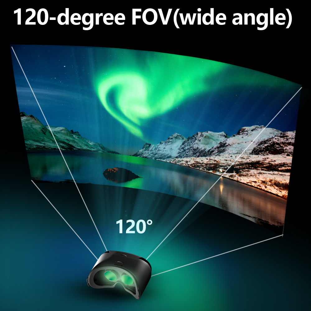 3D バーチャルリアリティ VR メガネ iPhone An - Home Cinema Glasses のレビューと価格