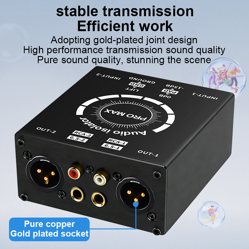 3ピン XLR/RCA/TS/TRS グランドループノイズア - Audio Home Cinema のレビューと価格