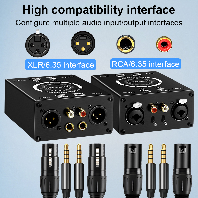 3ピン XLR/RCA/TS/TRS グランドループノイズア - Audio Home Cinema のレビューと価格