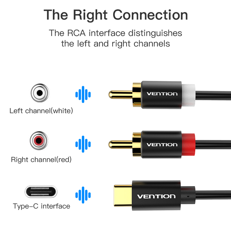 オーディオケーブルタイプcrca usb 0.5m 1m,ケ - Home Cinema Player のレビューと価格
