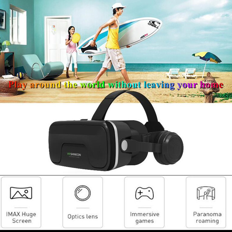 オリジナル仮想現実 VR メガネボックスステレオ 3D ビデ - Home Cinema Glasses のレビューと価格