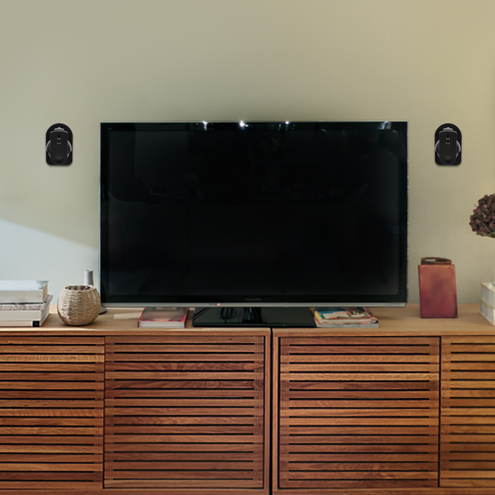 6 セット/2 セットスピーカーウォールマウントブラケットサ - Home Cinema Logitech Z906 のレビューと価格