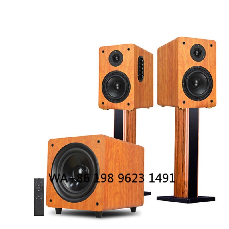 8インチ150W RMS木製パワードサブウーファースピーカー - Audio Home Cinema のレビューと価格