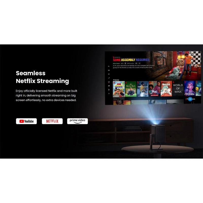 グローバル版 N2 1080p プロジェクター ミニ高画質コ - Home Cinema Compact のレビューと価格