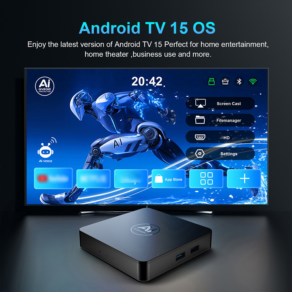 VelecスマートAIスマートTVスティック 8+128GB - Home Cinema Media Player のレビューと価格