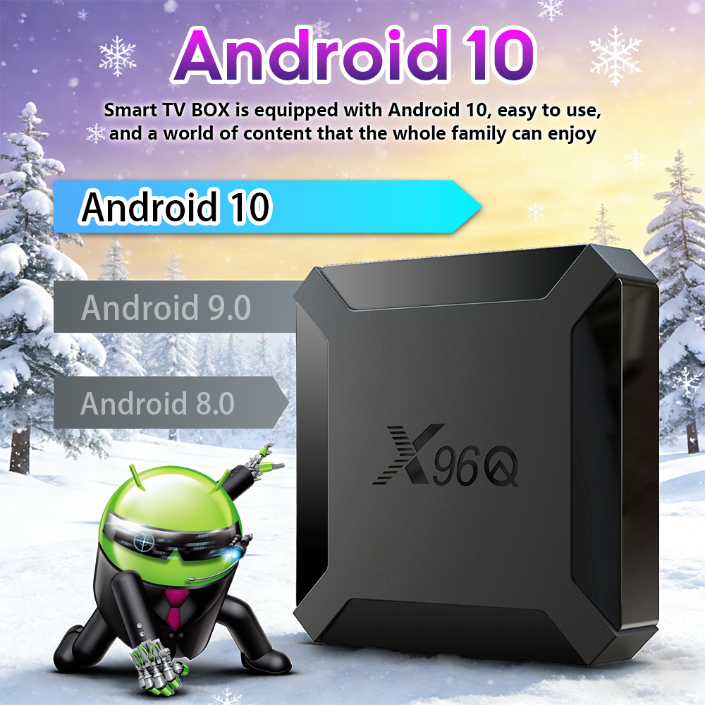 X96Q Android TVボックス クアッドコア And - Home Cinema Quad のレビューと価格