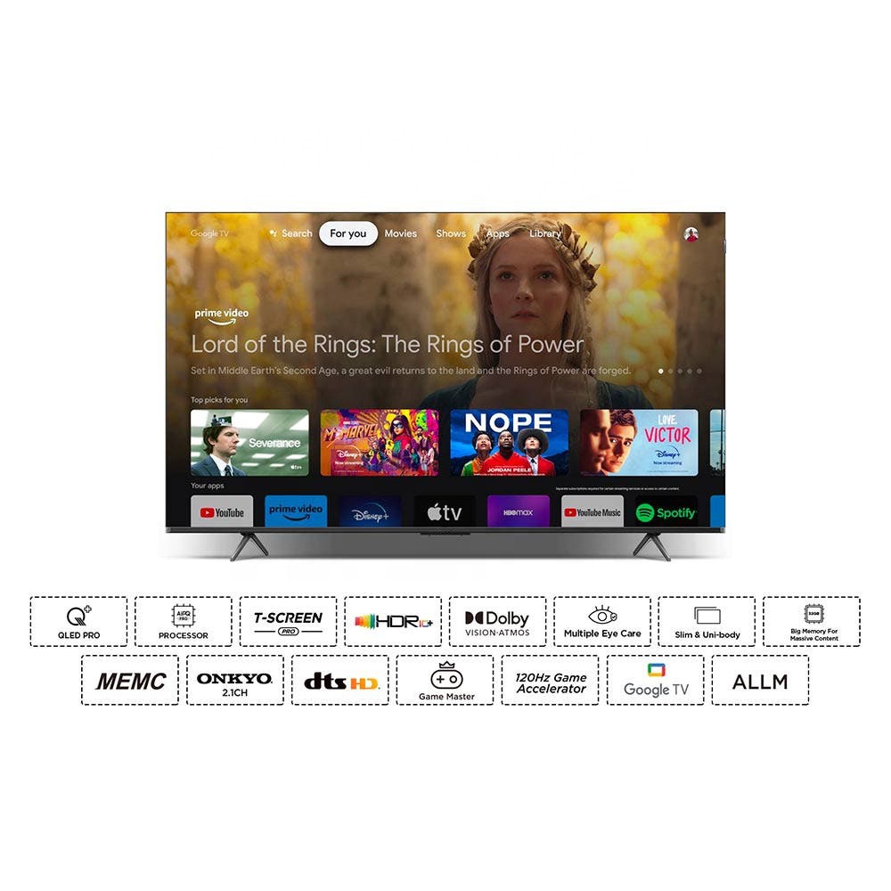 65インチ 4K QLED Google TV 144Hz  - Home Cinema Gaming のレビューと価格