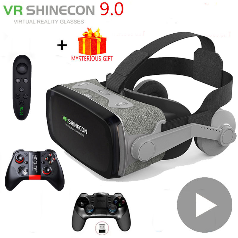 VR Shinecon Casque Viar 3D メガネ - Home Cinema Glasses のレビューと価格