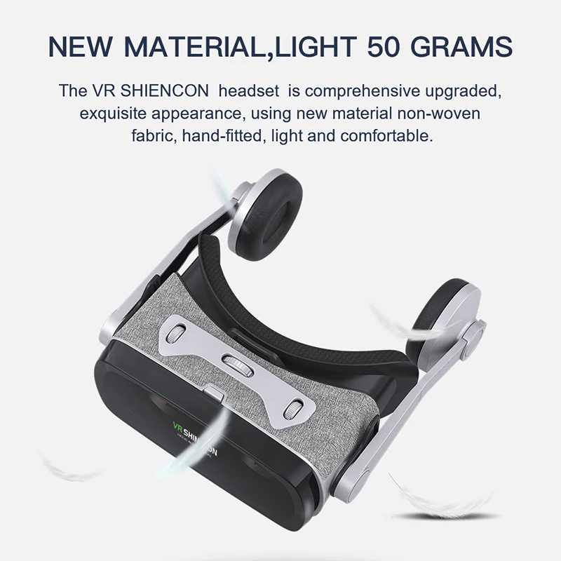 VR Shinecon Casque Viar 3D メガネ - Home Cinema Glasses のレビューと価格
