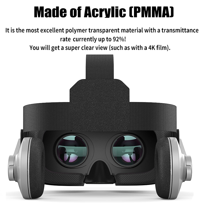 VR Shinecon Casque Viar 3D メガネ - Home Cinema Glasses のレビューと価格
